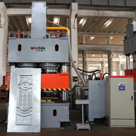 2500 トン/3000 トン高効率自動鉄鋼金属ドアパネルエンボスドアスキン油圧プレス/プレス機 CE & ISO9001 ダブルアクション